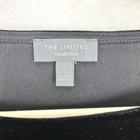 The Limited Velvet Lace Top Size Small Black Whimsigoth Fairy Goth Witchy - Picture 4 of 4